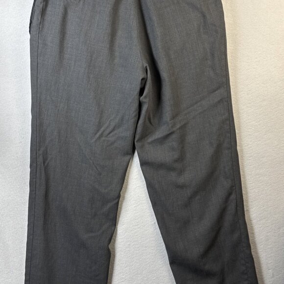 Hugo Boss Classic Dress Pants Men 34x32 Virgin Wool Pleated Academia Manager USA - Picture 4 of 8